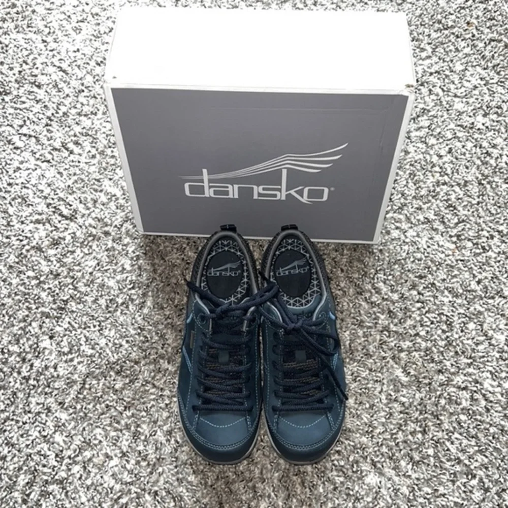 Dansko Navy Milled Nubuck Size 6 US